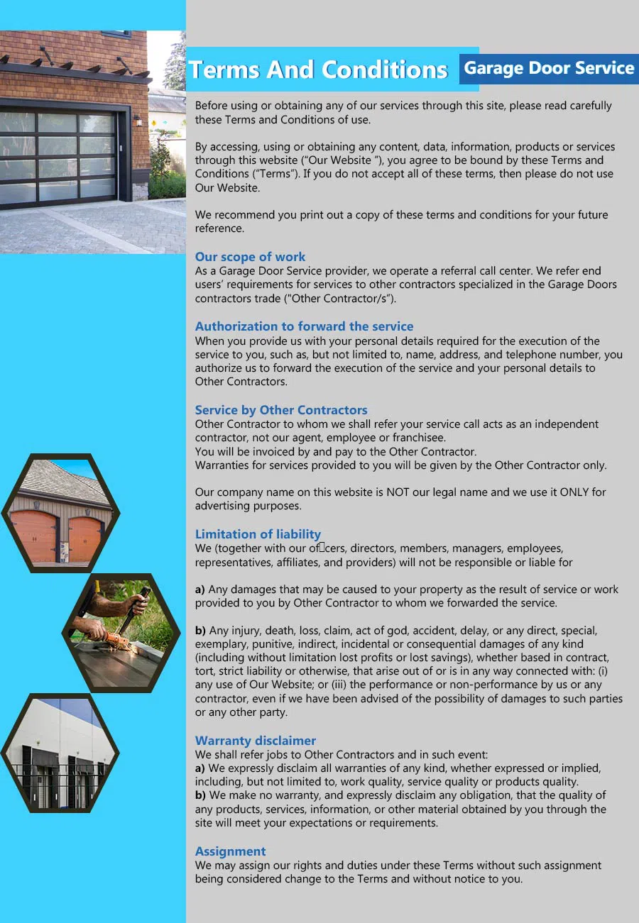 Capitol Garage Doors Boca Raton, FL 561-328-4707 - terms4